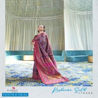 RAJTEX KASHMIRA SILK HANDLOOM WEAVING INDIAN EXCLUSIVE FANCY SAREES
