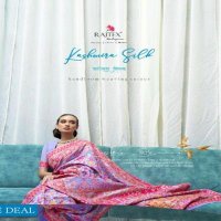 RAJTEX KASHMIRA SILK HANDLOOM WEAVING INDIAN EXCLUSIVE FANCY SAREES
