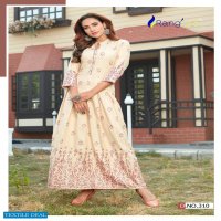 RANGJYOT SHEHNAAZ VOL 3 RAYON LONG GOWN WHOLESALER EXPORTER