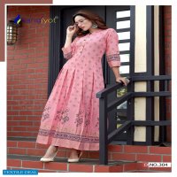 RANGJYOT SHEHNAAZ VOL 3 RAYON LONG GOWN WHOLESALER EXPORTER