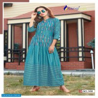 RANGJYOT SHEHNAAZ VOL 3 RAYON LONG GOWN WHOLESALER EXPORTER