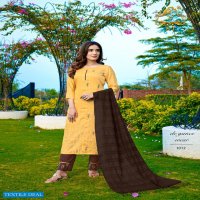 RIJIYA TRENDS PRESENTS VASANT VOL-2 READYMADE DESIGNER KURTI WITH PLAZZO AND DUPATTA