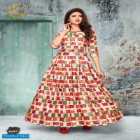 RT Shiny Wholesale Ready Made anarkali Kurtis