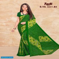 RUCHI 5517 CHIFFON BANDHANI PRINTED DAILY WEAR SAREES