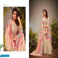 Radhika Azara Violet Wholesale Pure Cambric Dress Material