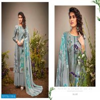 Radhika Azara Violet Wholesale Pure Cambric Dress Material