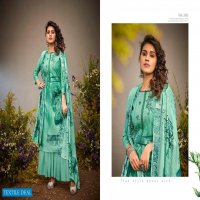 Radhika Azara Violet Wholesale Pure Cambric Dress Material