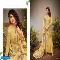 Radhika Azara Violet Wholesale Pure Cambric Dress Material