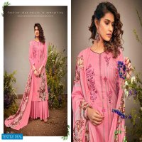 Radhika Azara Violet Wholesale Pure Cambric Dress Material