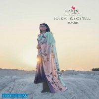 Rajtex Kasa Digital Wholesale Japan Satin Crepe Saree Catalog