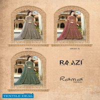 Rama Raazi 10030 Colour Wholesale Anarkali Salwar Suits Shopping