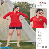 Rung Adira Wholesale 14 kg reyon Short Kurtis