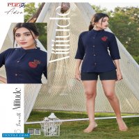 Rung Adira Wholesale 14 kg reyon Short Kurtis