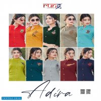 Rung Adira Wholesale 14 kg reyon Short Kurtis