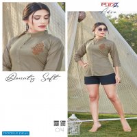 Rung Adira Wholesale 14 kg reyon Short Kurtis