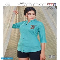 Rung Adira Wholesale 14 kg reyon Short Kurtis