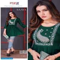 Rung Saaya Wholesale Short Western Concept Tops