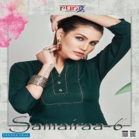 Rung Samairaa Vol-6 Wholesale 14 kg reyon Kurtis