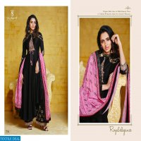 SAJAWAT CREATION SARTHI Vol-8 MASLIN READYMADE PLAZZO STYLE SALWAR SUIT CLOTHING STORE