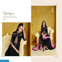 SAJAWAT CREATION SARTHI Vol-8 MASLIN READYMADE PLAZZO STYLE SALWAR SUIT CLOTHING STORE