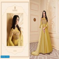 SAJAWAT CREATION SIPHORA VOL 1 LONG GOWN STYLE PARTY WEAR DESIGNER SOFT SILK SUITS EXPORTER