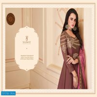 SAJAWAT CREATION SIPHORA VOL 1 LONG GOWN STYLE PARTY WEAR DESIGNER SOFT SILK SUITS EXPORTER