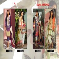 SANA SAFINAZ MAHAY COLLECTION VOL 4 BY KAARA SUITS JAM SATIN PRINT SALWAR KAMEEZ