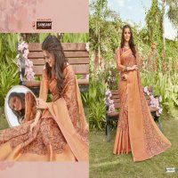 SANGAM PRINTS ANAYA LINEN DIGITAL PRINTED SARIS WHOLESALER