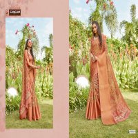 SANGAM PRINTS ANAYA LINEN DIGITAL PRINTED SARIS WHOLESALER