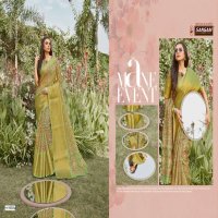 SANGAM PRINTS ANAYA LINEN DIGITAL PRINTED SARIS WHOLESALER