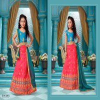 SANSKAR LAUNCH BABY DOLL VOL 66 SILK KIDS WEAR LEHENGA COLLECTION IN SURAT