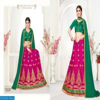 SANSKAR STYLE DECOR CASUAL STYLISH NET EMBROIDERY LEHANGA COLLECTION