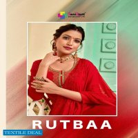 SANSKRUTI SILK MILLS RUTBAA JAM SILK WITH HEAVY EMBROIDERY SALWAR SUITS IN INDIA