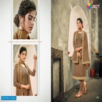 SANSKRUTI SILK MILLS SARAH JAM SILK WITH HEAVY EMBROIDERY SALWAR SUITS