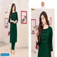 SBS Aarohi Wholesale Long Kurtis Catalogs