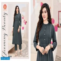 SBS Aarohi Wholesale Long Kurtis Catalogs
