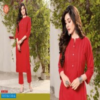 SBS Aarohi Wholesale Long Kurtis Catalogs