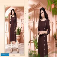SBS Pavitra Wholesale Embroidered Kurtis Catalogs