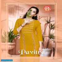 SBS Pavitra Wholesale Embroidered Kurtis Catalogs