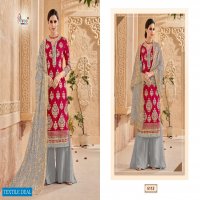SHREE FAB MUTIYAAR GOLD GEORGETTE WITH EMBROIDERY WEDDING AND PARTY WEAR SUITS