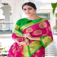 SHREYANS FASHION NATURAL SILK ORGANZA CAUSAL WEAR SARIS WHOLESALER