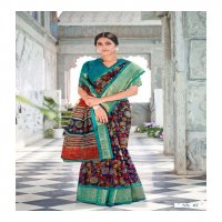 SHREYANS FASHION NATURAL SILK ORGANZA CAUSAL WEAR SARIS WHOLESALER
