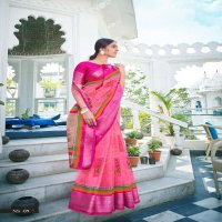 SHREYANS FASHION NATURAL SILK ORGANZA CAUSAL WEAR SARIS WHOLESALER