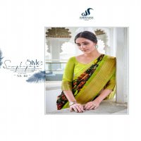 SHREYANS FASHION NATURAL SILK ORGANZA CAUSAL WEAR SARIS WHOLESALER