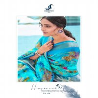 SHREYANS FASHION NATURAL SILK ORGANZA CAUSAL WEAR SARIS WHOLESALER