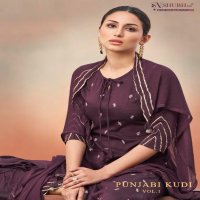 SHUBH NX PUNJABI KUDI CHINON SILK READYMADE SARARA SUITS