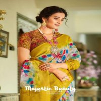 SHVETAMBAR CREATION MASHLIN JECQUARD BOUTIQE VOL 3 COTTON TRADITIONAL WEAR FANCY SAREE