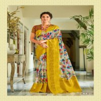 SHVETAMBAR CREATION MASHLIN JECQUARD BOUTIQE VOL 3 COTTON TRADITIONAL WEAR FANCY SAREE
