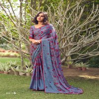 SR BRAND SAREE WHOLESALER IN SURAT SR JANKI VOL 2 VELVET CHIFFON SARIS ONLINE