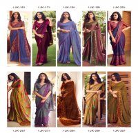 SR BRAND SAREE WHOLESALER IN SURAT SR JANKI VOL 2 VELVET CHIFFON SARIS ONLINE